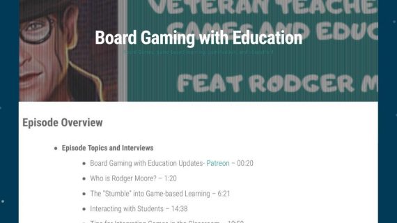Boardgaming with Education, Podcast keren buat Guru-guru!